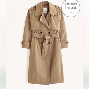 abercrombie and fitch trench coat